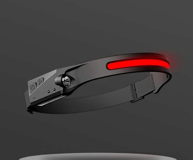 COB 230° Induction Headlamp — Smart Rechargeable Outdoor Light